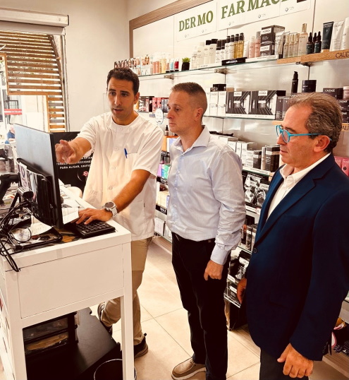 Primera dispensación de la receta electrónica Ceuta