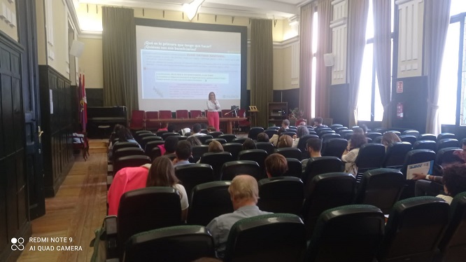 Charla en ANPE  de Domi de la Fuente, DP de Palencia 