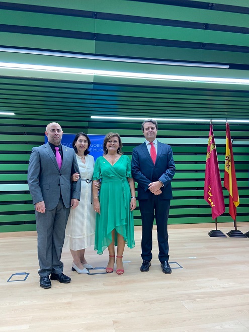 La DP de Murcia con representantes de Prisiones