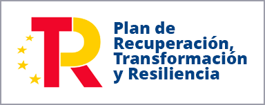 Logo Plan de Recuperación, Transformación e Resiliencia