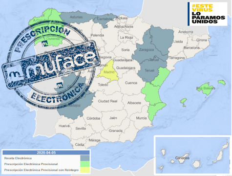 Mapa de recetas Covid-19