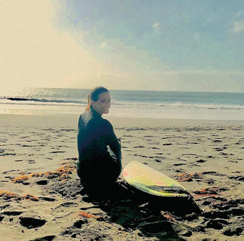 Ana Sánchez, Directora Provincial de Muface en Tenerife… y surfera Ana Sánchez, Directora Provincial de Muface en Tenerife… y surfera