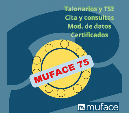 Nuevo servicio telefónico MUFACE 75+