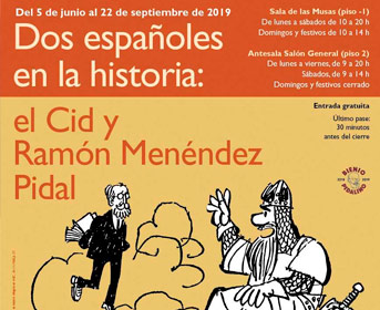 “Dos españoles en la historia: el Cid y Ramón Menéndez Pidal” “Dos españoles en la historia: el Cid y Ramón Menéndez Pidal”