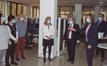 Miquel Iceta visita la sede de MUFACE Miquel Iceta visita la sede de MUFACE